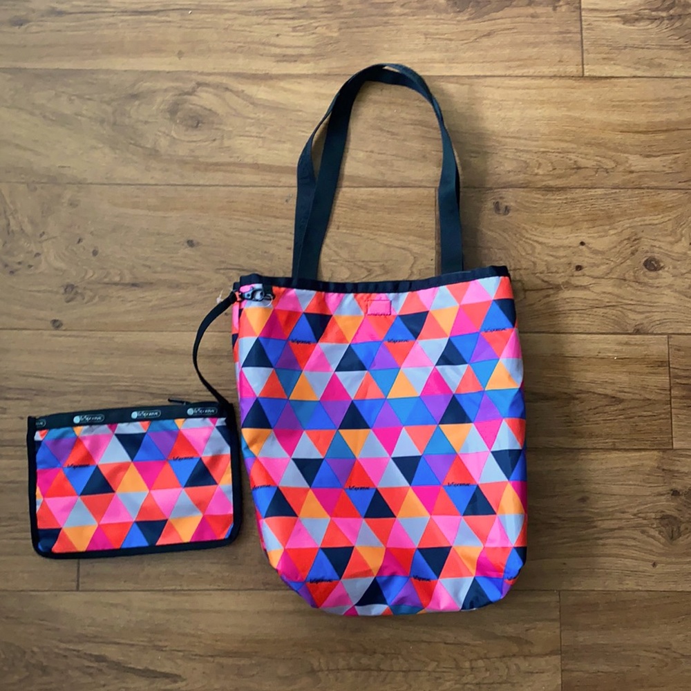 NWOT Le Sport Sac Bag Set